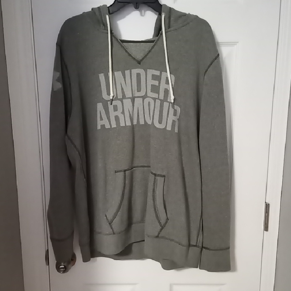 Under Armour Gray Hoodie Sweater